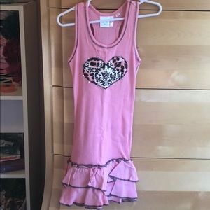 Ooh! La, La pink racer back dress